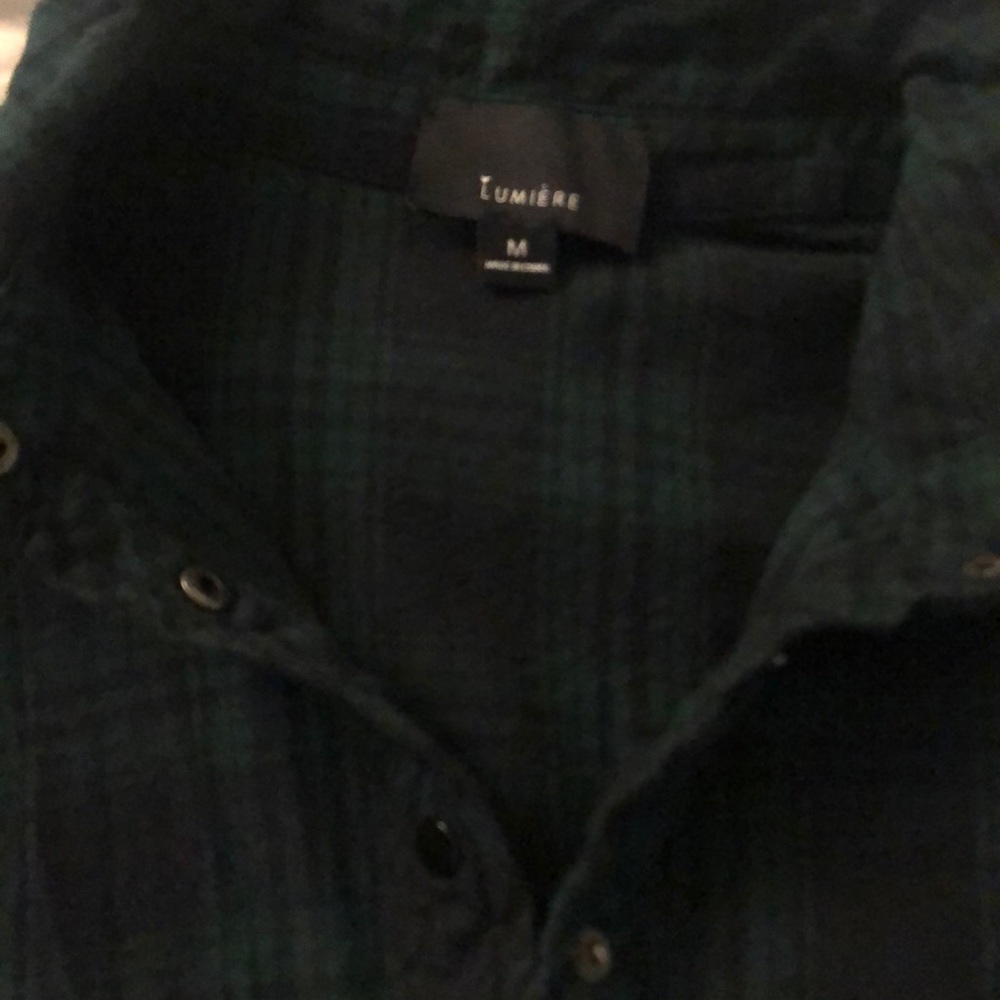 Plaid button down - Picture 2 of 5
